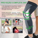Par De Joelheira e Tornozeleira Ortopédica de Comprenssão e Tornozelo Para todos Esporte Academia