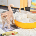 Caminha Pet Redonda Cachorro Gato Cama Confortável