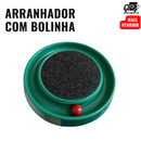 Arranhador para Gatos Redondo com Bolinha Interativo Relax Antiestresse Brinquedos para Gatos