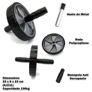 Kit Aeróbico Mini Jump + halter 2kg + caneleira2 + step + Colchonete + extensor + roda + mini band médio + corda