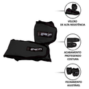 Kit Aeróbico Mini Jump + halter 2kg + caneleira2 + step + Colchonete + extensor + roda + mini band médio + corda