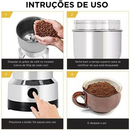 Moedor Triturador Elétrico Multifuncional em Aço Inox
