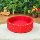 Cama Redonda Pet 50x50cm – Confortável, Macia e Fácil de Limpar
