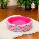 Cama Redonda Pet 50x50cm – Confortável, Macia e Fácil de Limpar