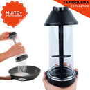 Tapioqueira com Peneira e Polvilhador 500g